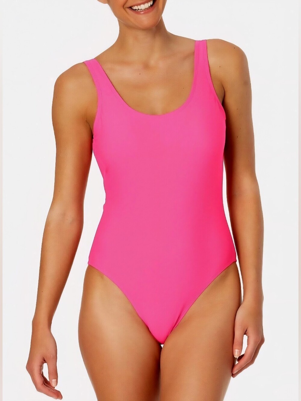 No Boundaries Pink One Piece Swimsuit Size L (11-13)
